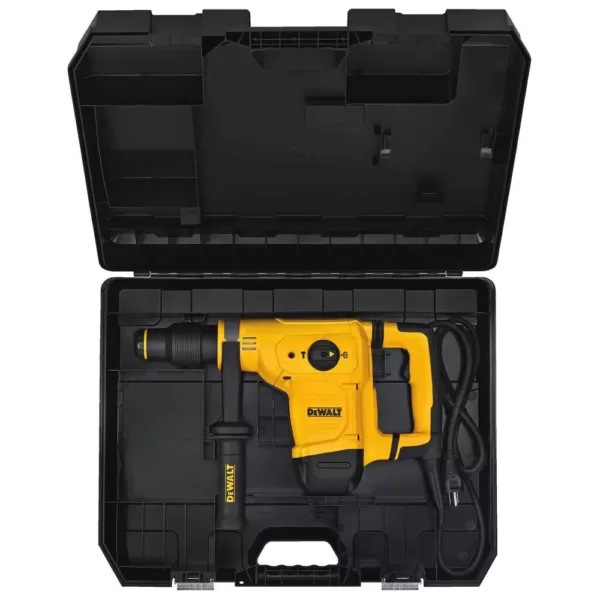 DEWALT 10.5 Amp 1-1/8 in. Corded SDS-MAX Chipping Concrete/Masonry Rotary Hammer with SHOCKS and Case