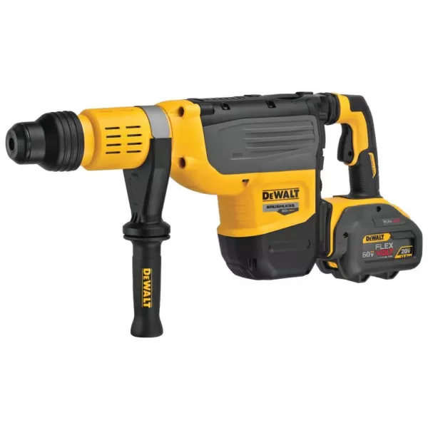 DEWALT FLEXVOLT 60-Volt MAX Cordless Brushless 2 in. SDS MAX Combination Rotary Hammer & (2) FLEXVOLT 12.0Ah Batteries