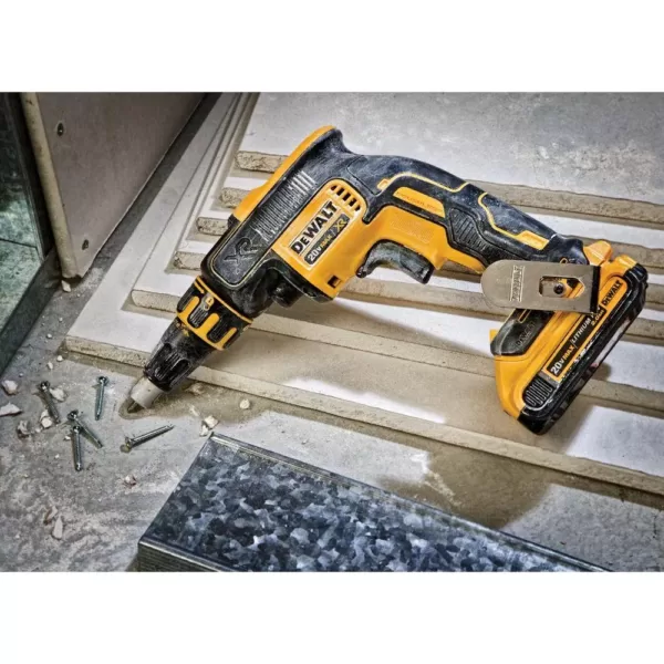 DEWALT 20-Volt MAX XR Cordless Brushless Drywall Screw Gun with (1) 20-Volt 3.0Ah Battery & Charger