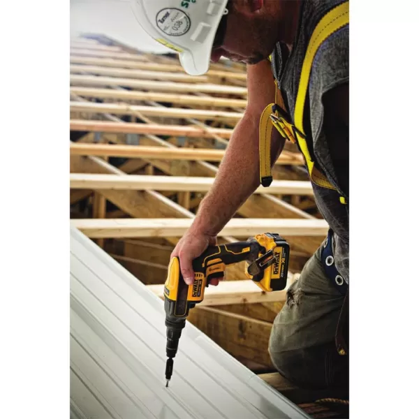 DEWALT 20-Volt MAX XR Cordless Brushless Drywall Screw Gun with Versa-Clutch Adjustable Torque with (1) 20-Volt 4.0Ah Battery