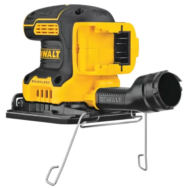 DEWALT 20-Volt MAX XR Cordless Brushless 1/4 Sheet Variable Speed Sander with (1) 20-Volt Battery 3.0Ah