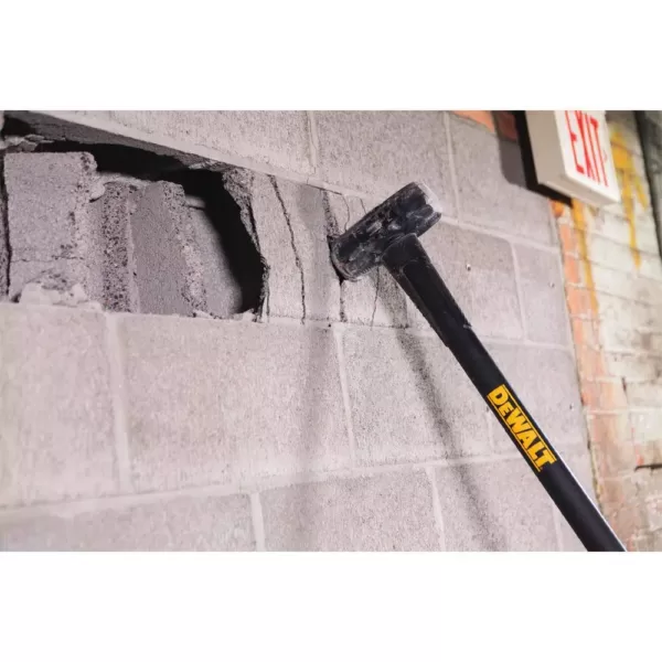 DEWALT 12 lb. Sledge Hammer with 33.3 in. Fiberglass Handle