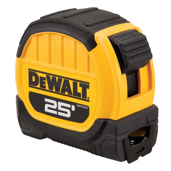 DEWALT 25 ft. x 1-1/8 in. Tape Measure (4-Pack)