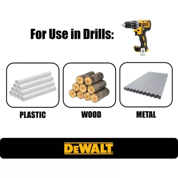 DEWALT 1/2 in. Titanium Pilot Point Drill Bit