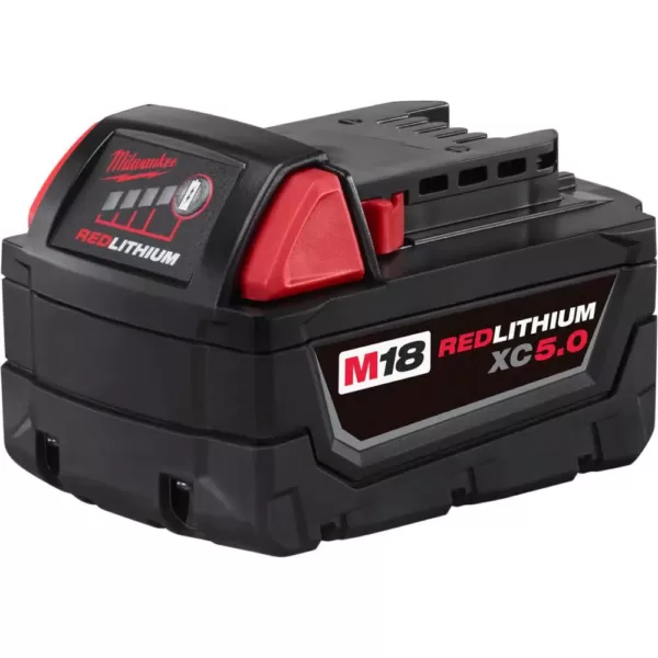 Milwaukee M18 18-Volt Lithium-Ion Cordless 4-1/2 in. Cut-Off/Grinder W/ M18 Starter Kit W/ (1) 5.0Ah Battery and Charger