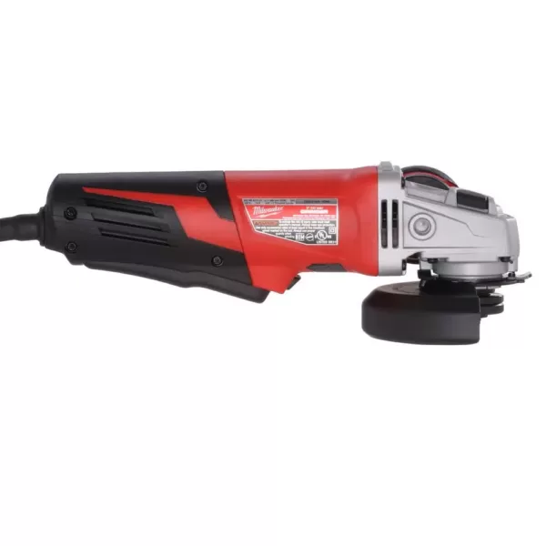 Milwaukee 13 Amp 5 in. Small Angle Grinder with Paddle Switch