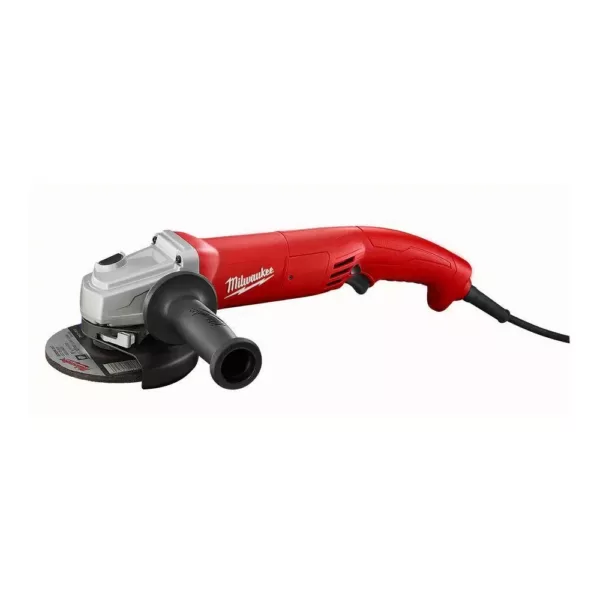 Milwaukee 11 Amp 5 in. AC/DC Small Angle Grinder with Trigger Grip