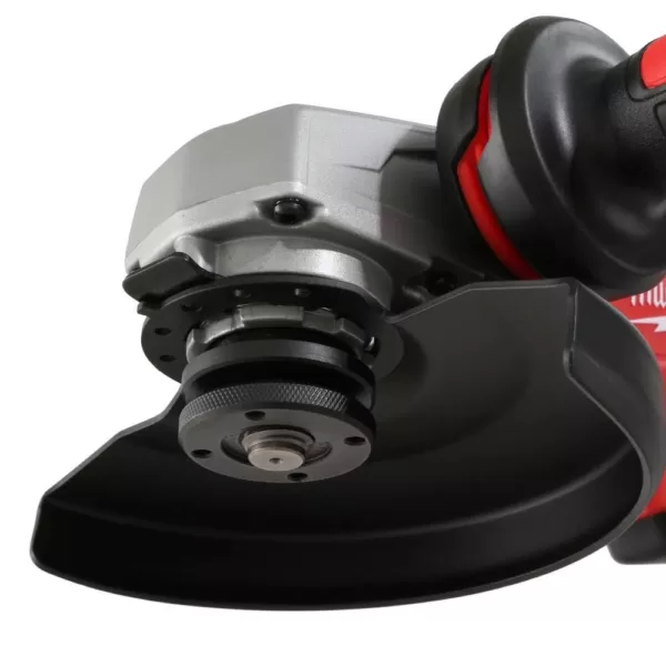 Milwaukee 13 Amp 6 in. Small Angle Grinder with Paddle Lock-On Switch