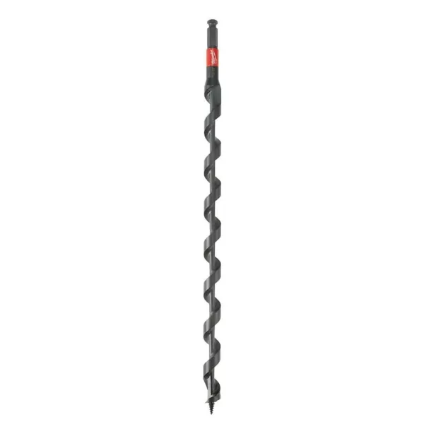 Milwaukee 5/8 in. x 30 in. Carbon SHOCKWAVE Lineman's Impact Auger Bit