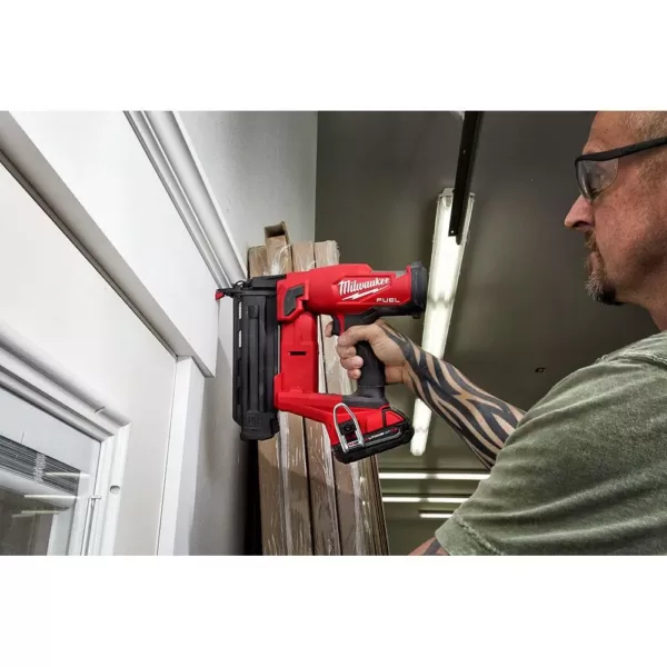 Milwaukee M18 FUEL 18-Volt Lithium-Ion Brushless Cordless Gen II 18-Gauge Brad Nailer (Tool-Only)