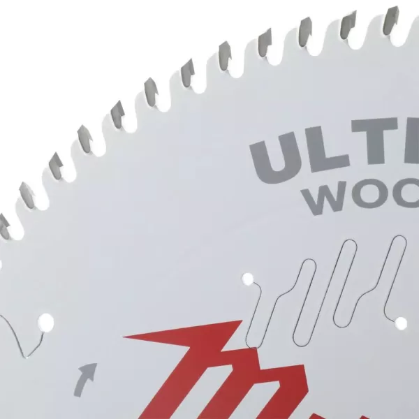 Milwaukee 10 in. x 80-Tooth Ultra Fine Finish Circular Saw Blade