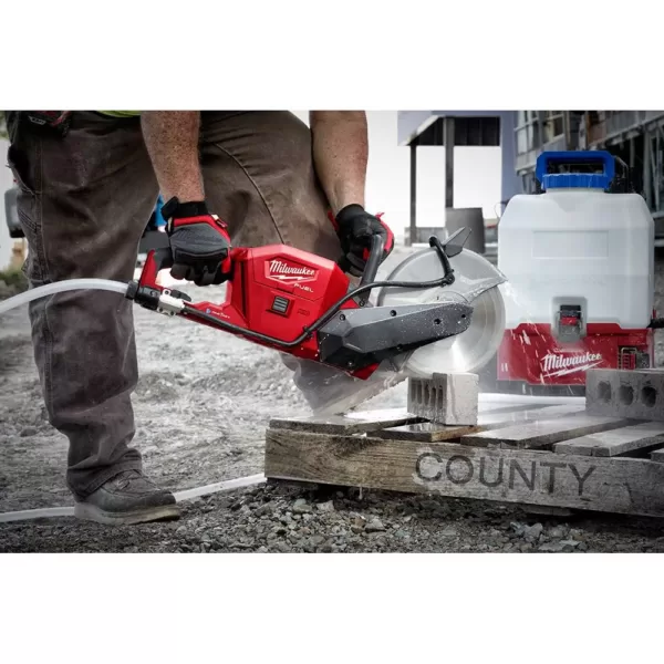 Milwaukee M18 FUEL ONE-KEY 18-Volt Lithium-Ion Brushless Cordless 9 in. Cut Off Saw (Tool-Only)