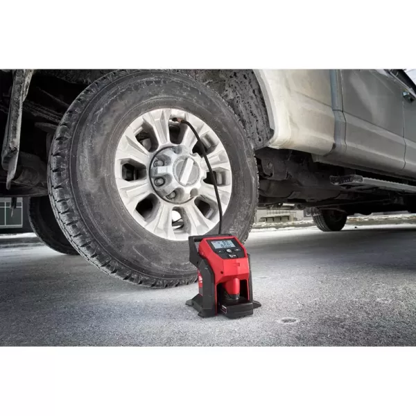 Milwaukee M12 FUEL 12-Volt Lithium-Ion Brushless Cordless 3/8 in. Ratchet and Impact and Inflator Combo Kit (Tool-Only Kit)