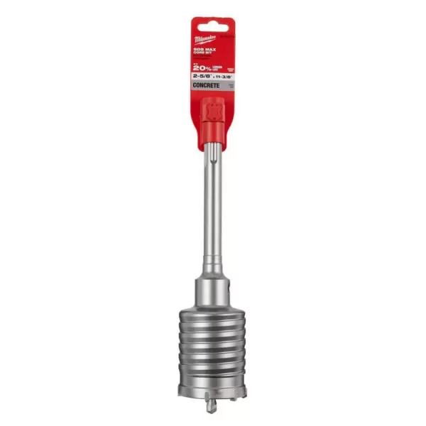 Milwaukee 2-5/8 in. x 11-3/8 in. SDS-MAX Core Bit