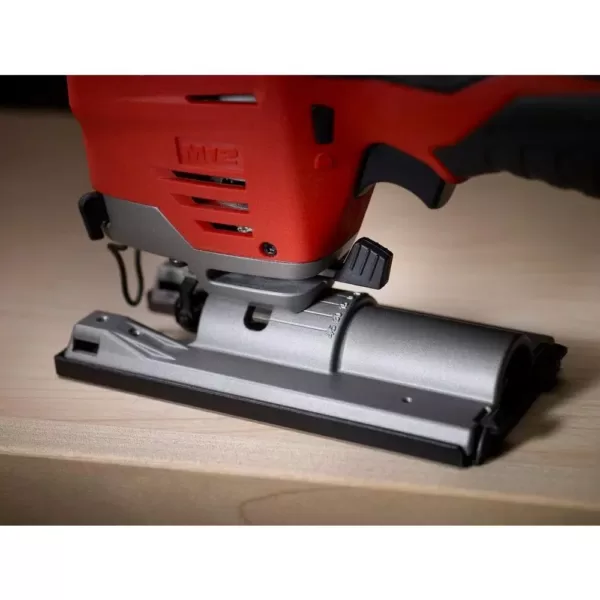 Milwaukee M12 12-Volt Lithium-Ion Cordless Jig Saw Kit with One 1.5 Ah Battery, Charger, Tool Bag