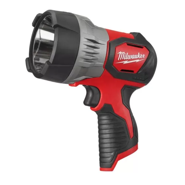 Milwaukee M12 12-Volt Lithium-Ion Cordless 750-Lumen TRUEVIEW LED Spotlight W/ M12 Portable Power Source/Charger & 3.0Ah Battery