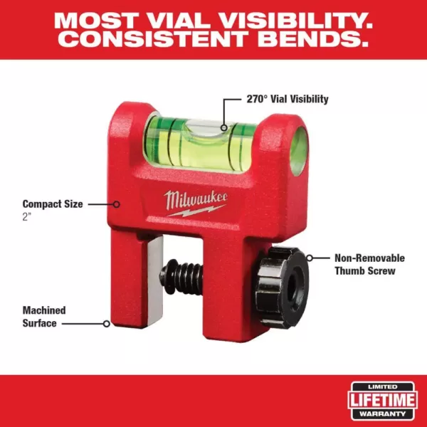 Milwaukee 2 in. Pipe Lock Level