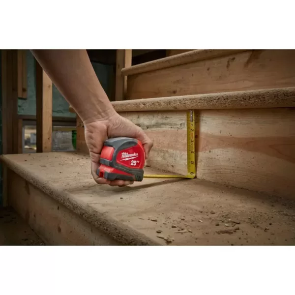 Milwaukee 7 in. Billet Torpedo Level W/ 25 ft. Compact Tape Measure