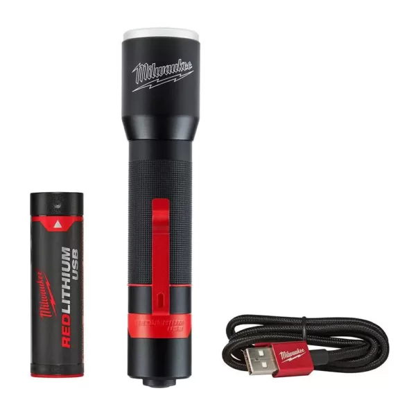 Milwaukee 14 in. Redstick Digital Box Level with Pin-Point Measurement Technology W/ 700 Lumens LED Rechargeable Flashlight