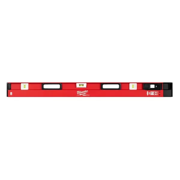 Milwaukee 48 in. to 78 in. REDSTICK Expandable Magnetic Box Level