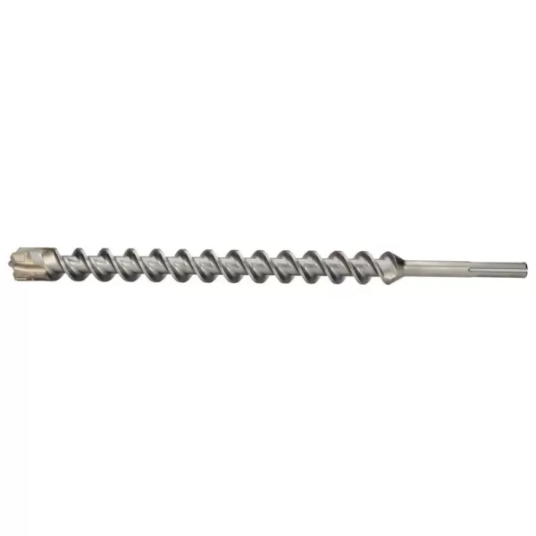 Milwaukee 1-3/8 in. x 23 in. 4-Cutter SDS-MAX Carbide Bit