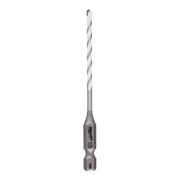 Milwaukee 1/8 in. x 4 in. x 6 in. SHOCKWAVE Carbide Multi-Material Drill Bit