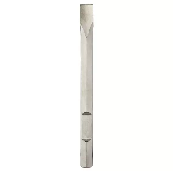 Milwaukee 1-1/8 in. x 16 in. Steel Narrow Chisel Hex Chisel