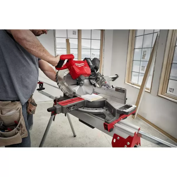 Milwaukee M18 FUEL 18-Volt Lithium-Ion Brushless 12 in. Cordless Dual Bevel Sliding Compound Miter Saw with 8-1/4 in. Table Saw