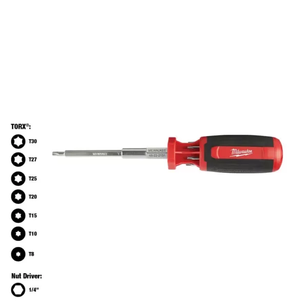 Milwaukee 9-in-1 Torx Drive Multi-Bit Screwdriver