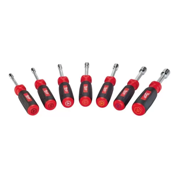 Milwaukee Metric Hollow Shaft Nut Driver Set (7-Piece)