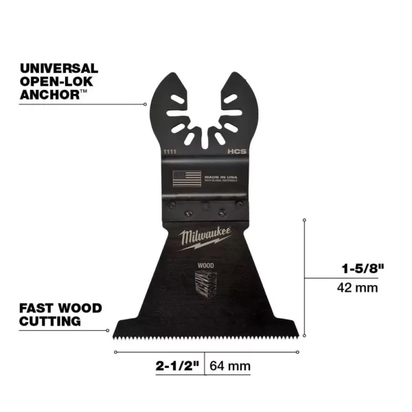 Milwaukee Oscillating Multi-Tool Blade Kit (6-Piece)