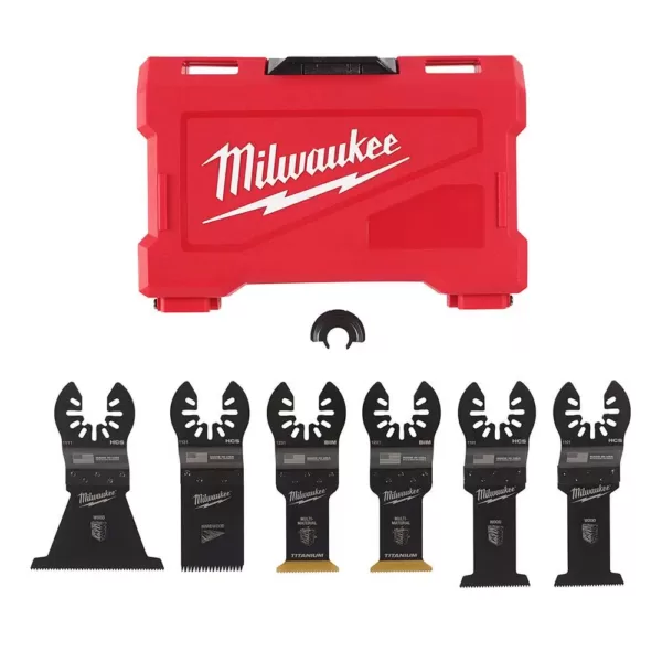 Milwaukee Oscillating Multi-Tool Blade Kit (6-Piece)