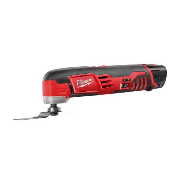 Milwaukee M12 12-Volt Lithium-Ion Cordless Oscillating Multi-Tool Kit with (1) 1.5Ah Battery, Charger and Packout Case