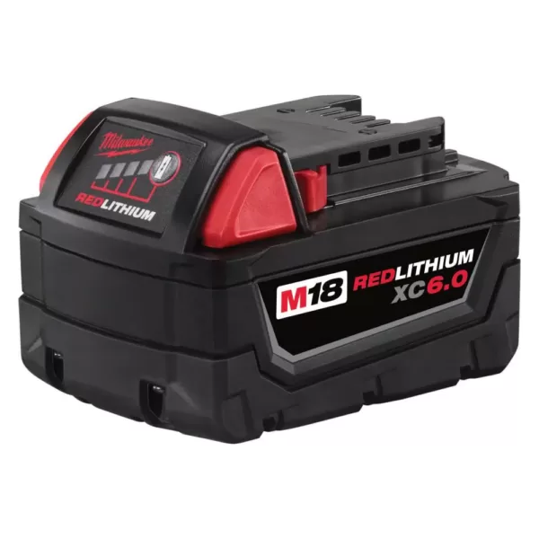 Milwaukee M18 18-Volt Lithium-Ion XC 6.0 Ah Extended Capacity Battery Pack