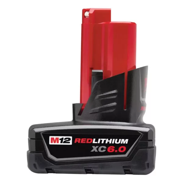 Milwaukee M12 12-Volt Lithium-Ion XC Extended Capacity Battery Pack 6.0Ah (6-Pack)