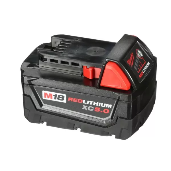 Milwaukee M18 18-Volt Lithium-Ion XC Starter Kit with (1) 5.0Ah Battery and Charger