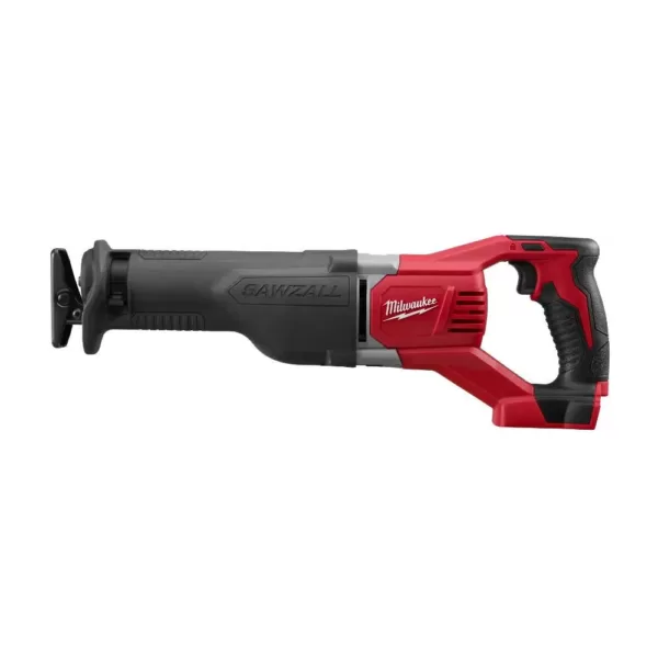 Milwaukee M18 18-Volt Lithium-Ion Cordless Drill Driver/Impact Driver Combo Kit (2-Tool) with 2 Batteries and Reciprocating Saw