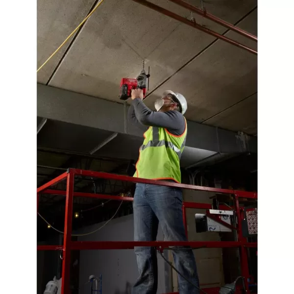 Milwaukee M18 FUEL 18-Volt Lithium-Ion Brushless Cordless 1 in. SDS-Plus Rotary Hammer and Bandsaw (2-Tool)