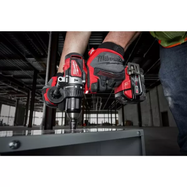 Milwaukee M18 18-Volt Lithium-Ion Brushless Cordless Hammer Drill and Impact Combo Kit w/ M18 Oscillating Multi-Tool