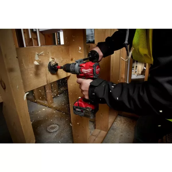 Milwaukee M18 FUEL 18-Volt Lithium-Ion Brushless Cordless Combo Kit (7-Tool) with  M18 FUEL 1/2 in. Impact Wrench