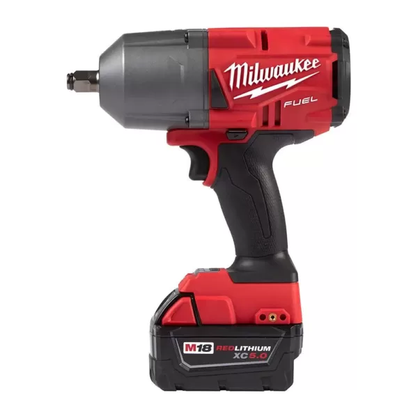 Milwaukee M18 FUEL 18-Volt Lithium-Ion Brushless Cordless Combo Kit (9-Tool) with (2) 5.0 Ah Batteries, (1) Charger, (2) Tool Bags