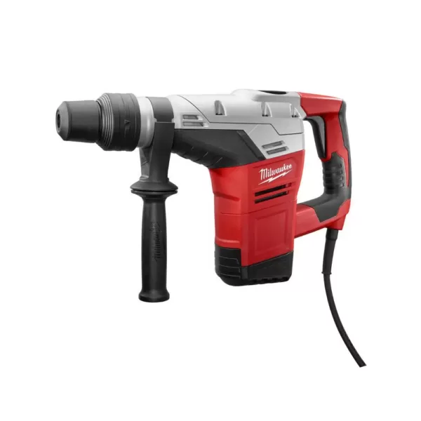 Milwaukee 10.5 Amp Corded 1-9/16 in. SDS-Max Rotary Hammer Kit with 5 in. Small Angle Grinder with Dial Speed