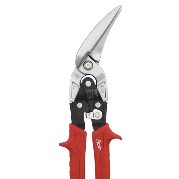 Milwaukee 11 in. Long Left-Cut Offset Snips