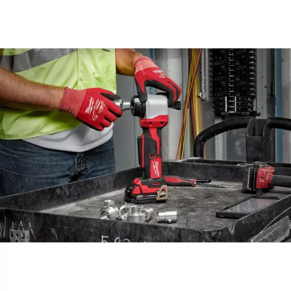 Milwaukee M18 18-Volt Lithium-Ion Cordless Cable Stripper Kit for Cu THHN/XHHW Wire