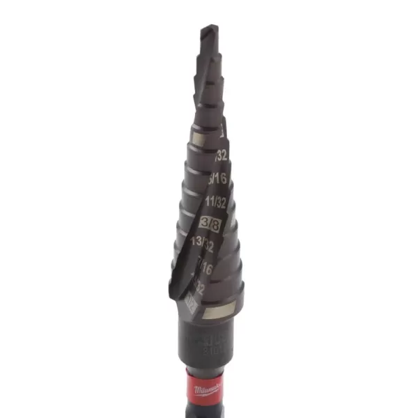 Milwaukee SHOCKWAVE 1/8 in. x 1/2 in. x 1/16 in. #1 Impact-Duty Titanium Step Bit