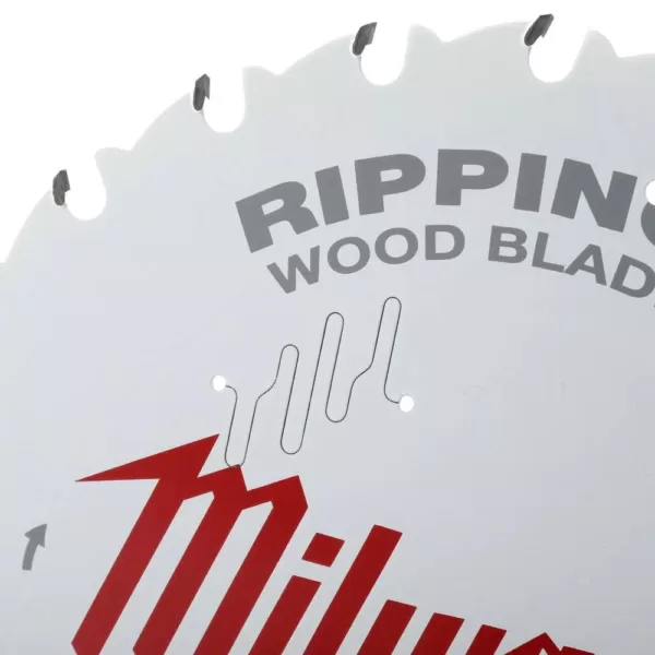 Milwaukee 10 in. x 24-Tooth Ripping Circular Saw Blade