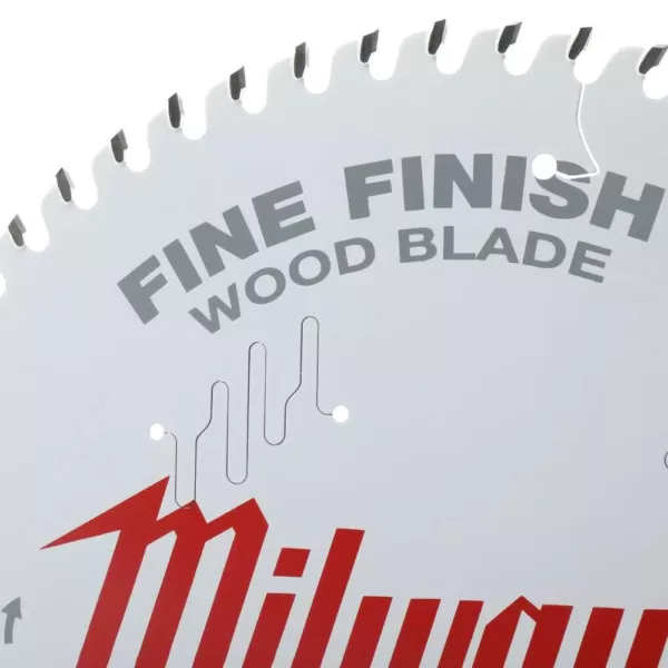 Milwaukee 10 in. x 40-Tooth and 60-Tooth Circular Saw Blades (2-Pack)