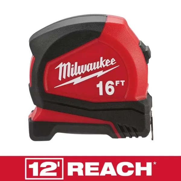 Milwaukee 16 ft. Compact Tape Measure