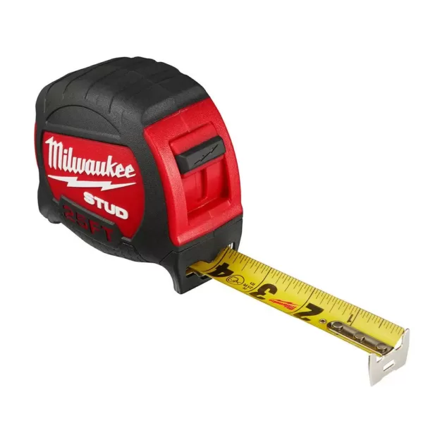 Milwaukee 25 ft. STUD Tape Measure