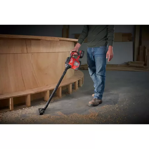 Milwaukee M18 18-Volt 2 Gal. Lithium-Ion Cordless Wet/Dry Vacuum with M18 Compact Vacuum (2-Tool)